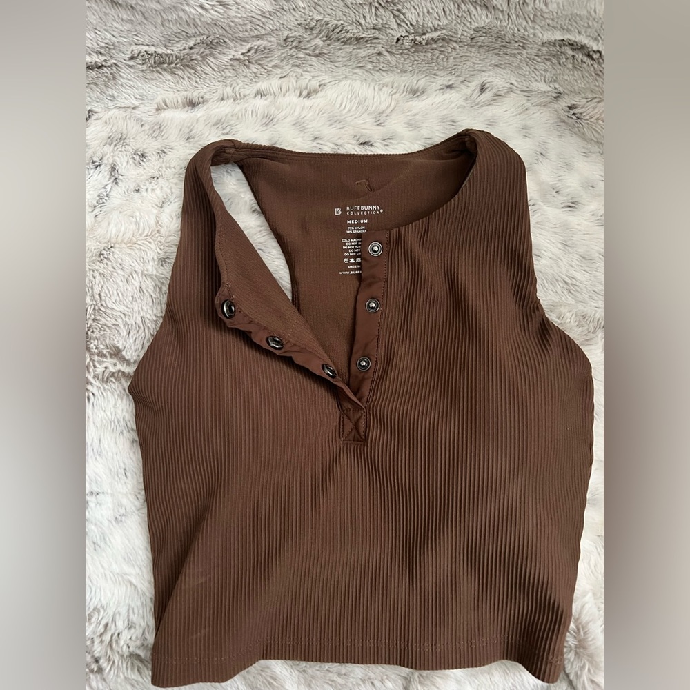 Buff bunny Henley top
